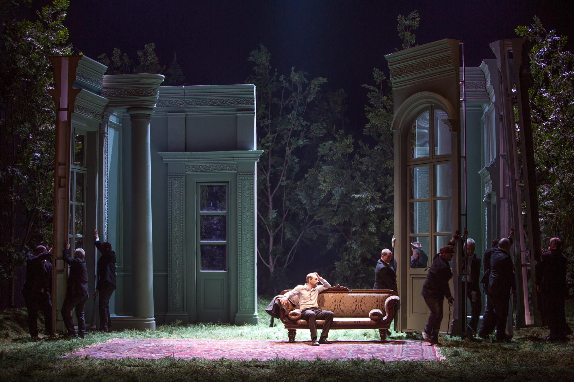 Szene aus Jewgeni Onegin