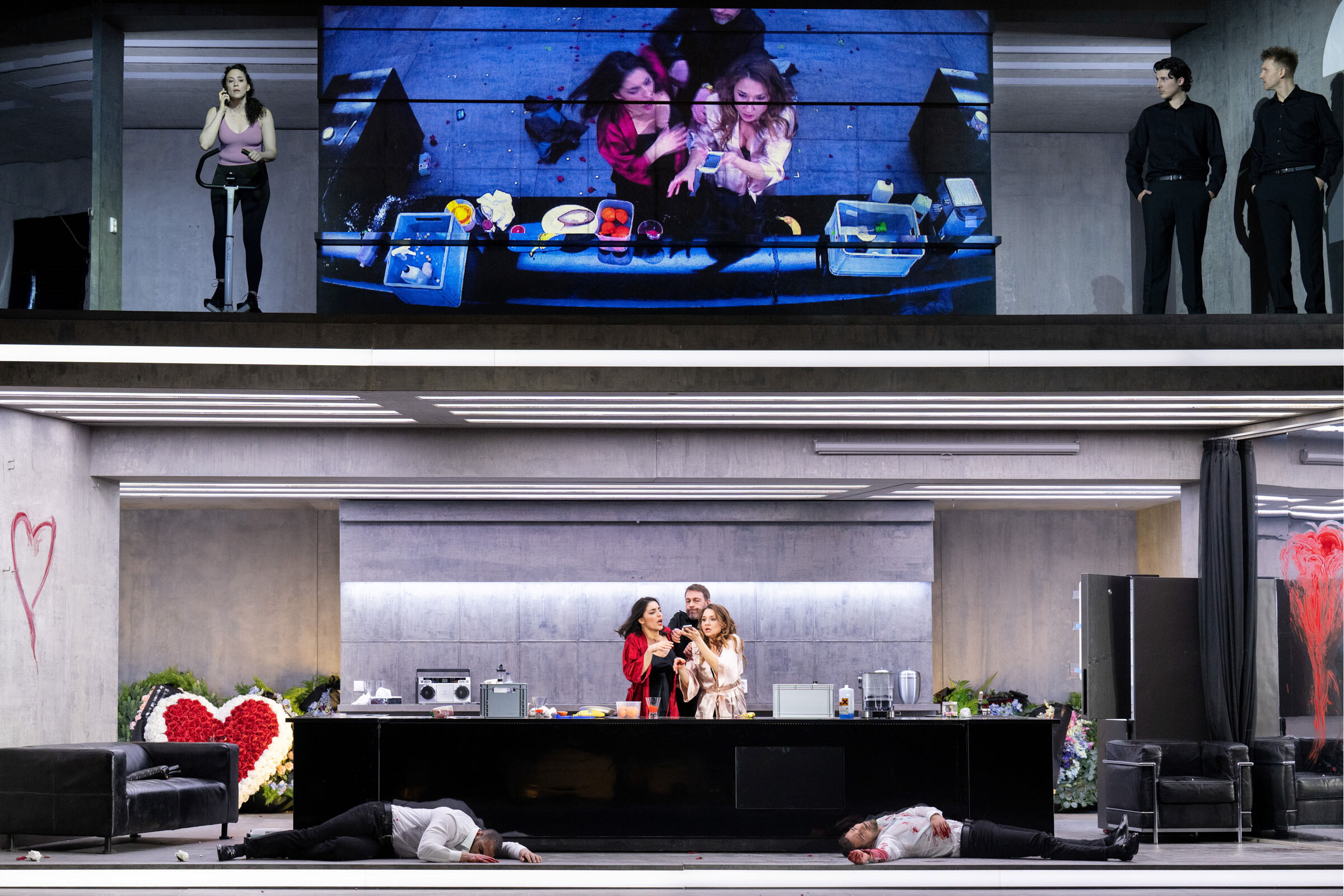 Szene aus Così fan tutte