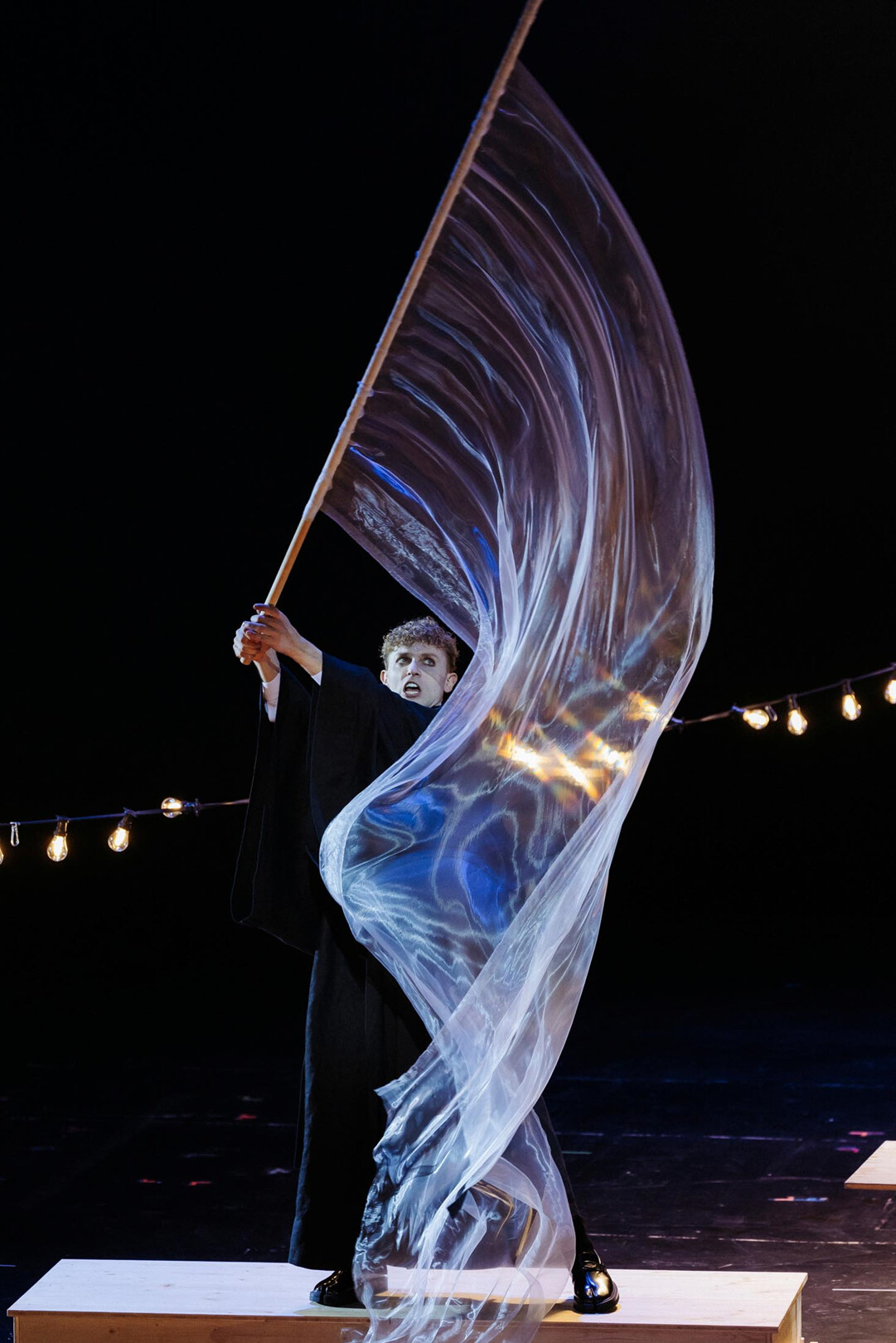 Blick auf die Bühne Don Gio­vanni/­Re­qui­em